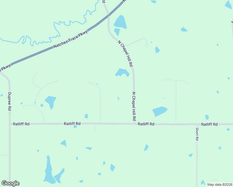 map of restaurants, bars, coffee shops, grocery stores, and more near 1255 North Chapel Hill Road in Raymond