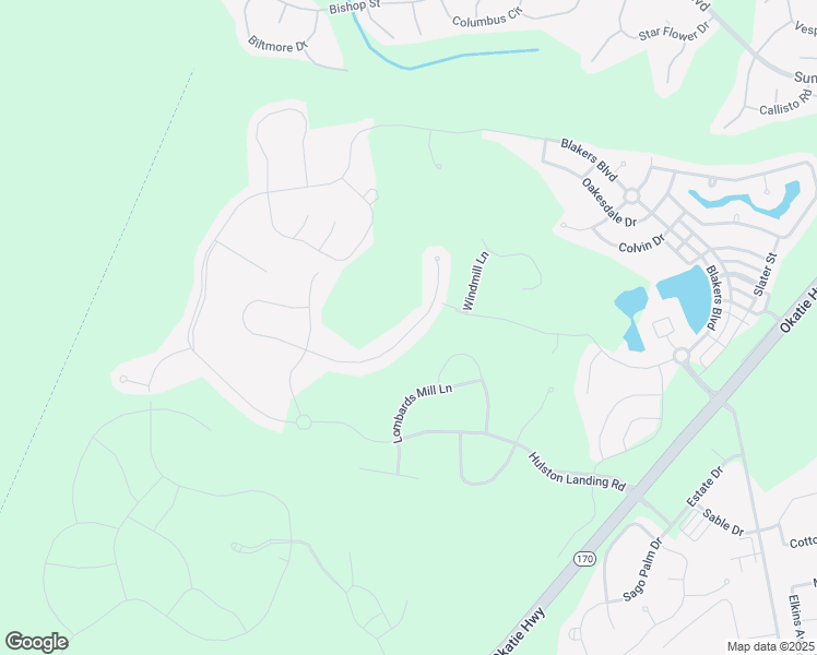 map of restaurants, bars, coffee shops, grocery stores, and more near 389 Great Harvest Road in Bluffton