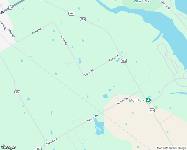 map of restaurants, bars, coffee shops, grocery stores, and more near 582 Cane Road in Ennis