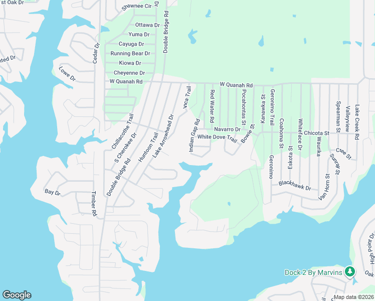 map of restaurants, bars, coffee shops, grocery stores, and more near 178 Indian Gap Drive in Mabank