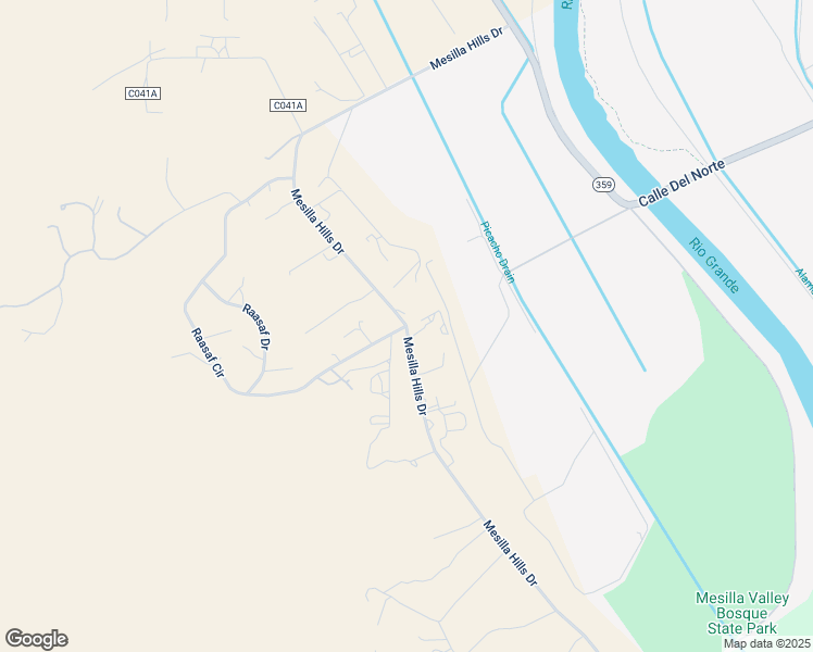 map of restaurants, bars, coffee shops, grocery stores, and more near 2300 Mesilla Hills Drive in Las Cruces