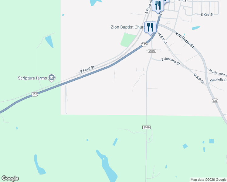 map of restaurants, bars, coffee shops, grocery stores, and more near in Overton