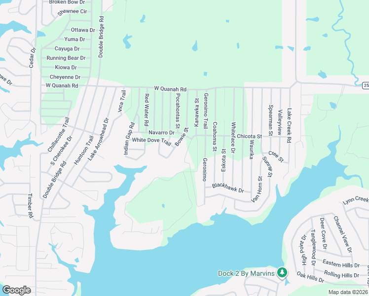 map of restaurants, bars, coffee shops, grocery stores, and more near 110 Chicota Street in Mabank