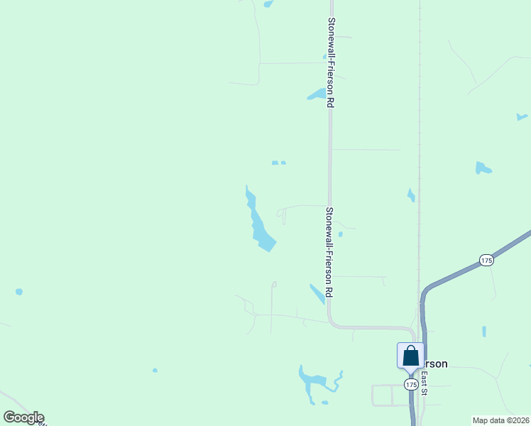 map of restaurants, bars, coffee shops, grocery stores, and more near in Frierson