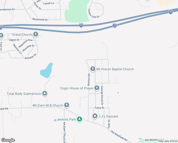 map of restaurants, bars, coffee shops, grocery stores, and more near 659 Sweetgum Street in Pearl