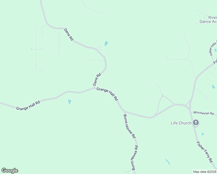 map of restaurants, bars, coffee shops, grocery stores, and more near 2540 Grange Hall Road in Vicksburg