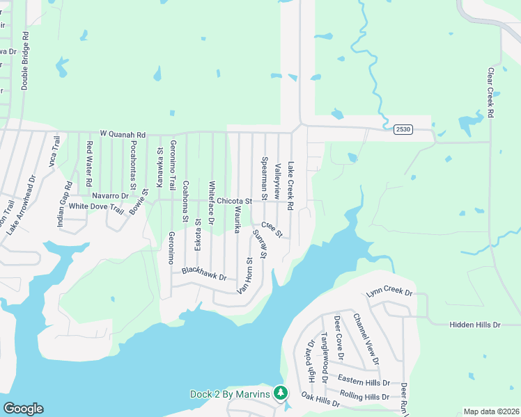 map of restaurants, bars, coffee shops, grocery stores, and more near 149 Sunray Street in Mabank