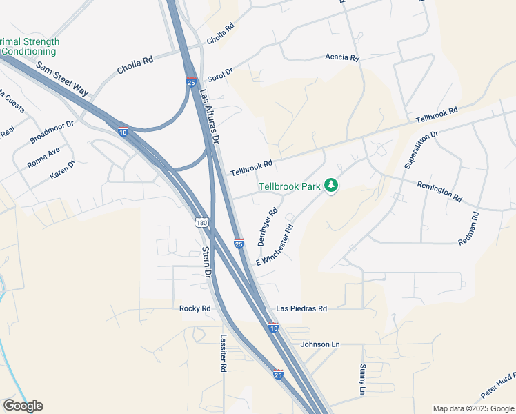 map of restaurants, bars, coffee shops, grocery stores, and more near 4040 Colt Road in Las Cruces