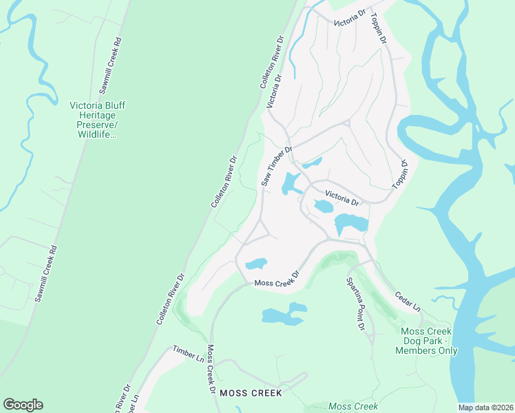 map of restaurants, bars, coffee shops, grocery stores, and more near 55 Saw Timber Drive in Hilton Head Island