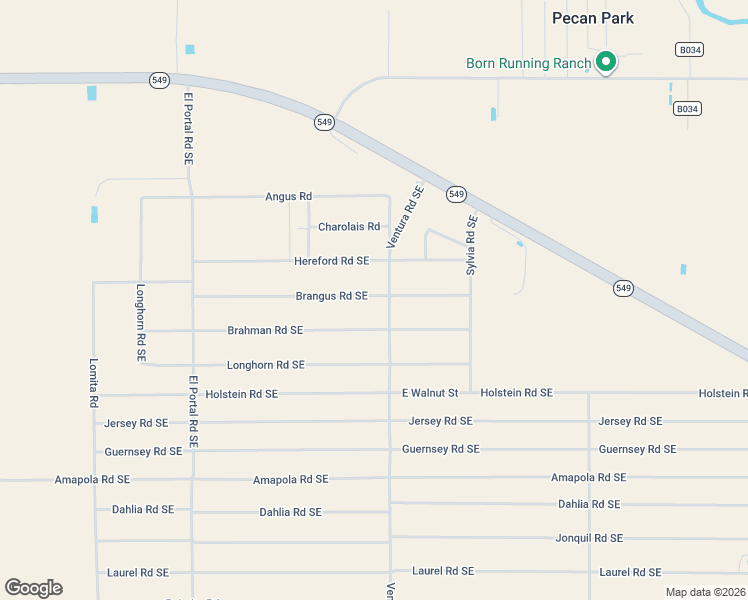 map of restaurants, bars, coffee shops, grocery stores, and more near 5600-5998 Brangus Road Southeast in Deming