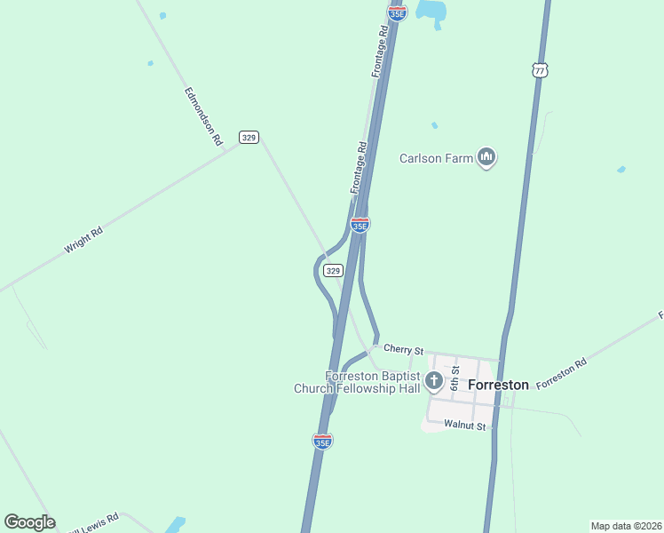 map of restaurants, bars, coffee shops, grocery stores, and more near Farm to Market Road 329 in Waxahachie
