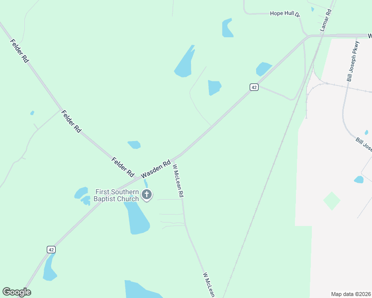 map of restaurants, bars, coffee shops, grocery stores, and more near 880 Wasden Road in Hope Hull