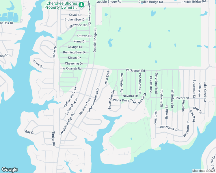 map of restaurants, bars, coffee shops, grocery stores, and more near 134 Buffalo Springs Road in Mabank