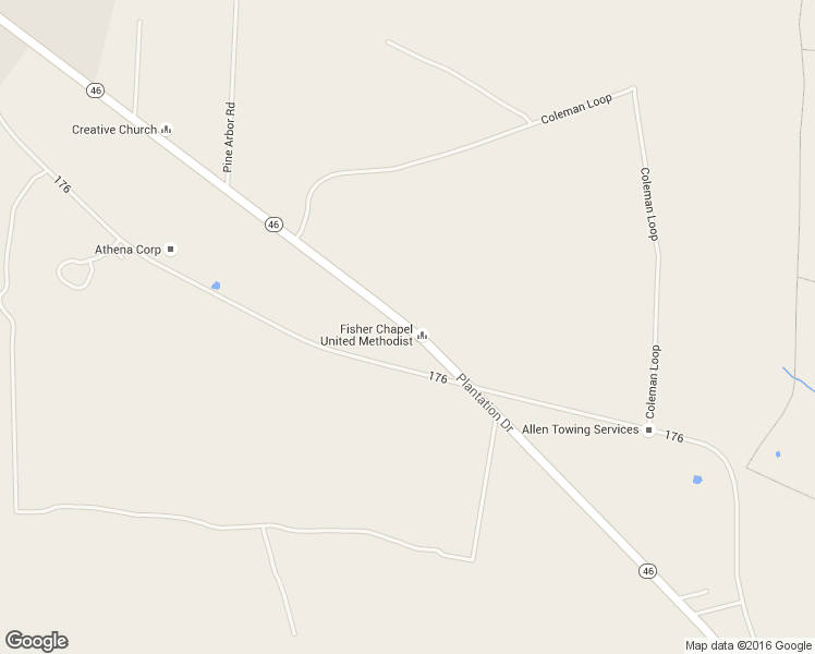 map of restaurants, bars, coffee shops, grocery stores, and more near South Carolina 46 in Hardeeville