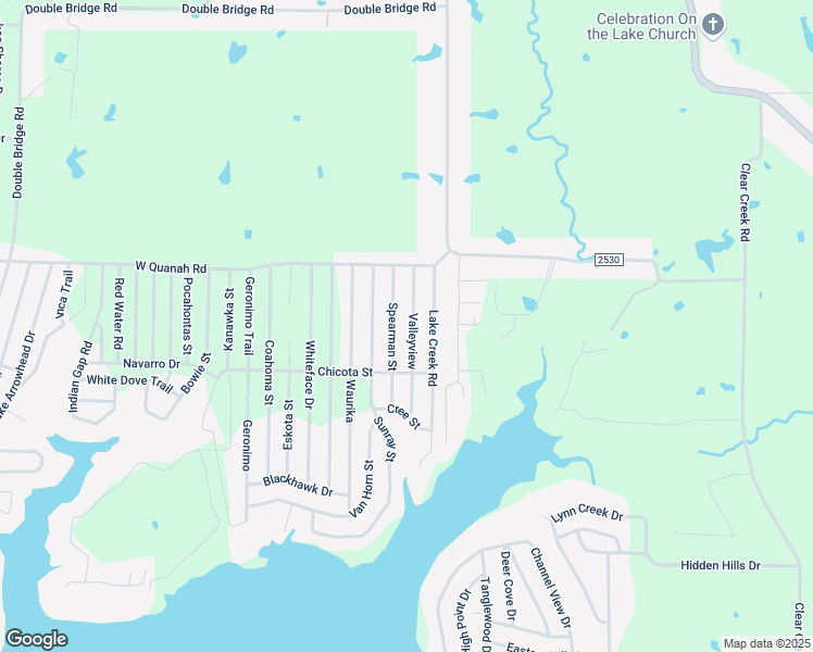 map of restaurants, bars, coffee shops, grocery stores, and more near 7125 Valleyview in Mabank