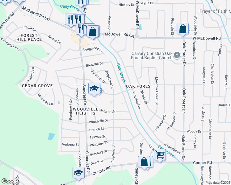 map of restaurants, bars, coffee shops, grocery stores, and more near 1756 Smallwood Street in Jackson