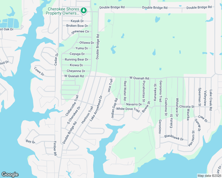 map of restaurants, bars, coffee shops, grocery stores, and more near 134 Buffalo Springs Road in Mabank