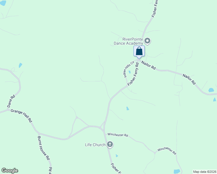 map of restaurants, bars, coffee shops, grocery stores, and more near 15-99 Indian Hills Road in Vicksburg