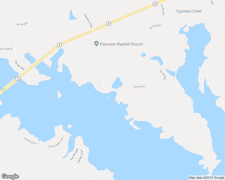 map of restaurants, bars, coffee shops, grocery stores, and more near Arbin Culpepper Road in Jackson Parish