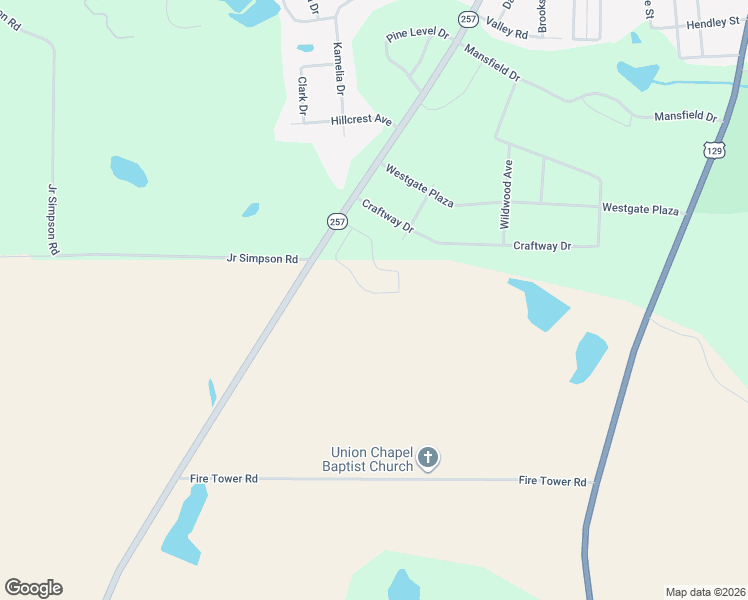 map of restaurants, bars, coffee shops, grocery stores, and more near 69 Cole Drive in Hawkinsville