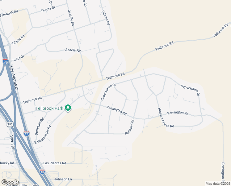 map of restaurants, bars, coffee shops, grocery stores, and more near 4432 Superstition Dr in Las Cruces