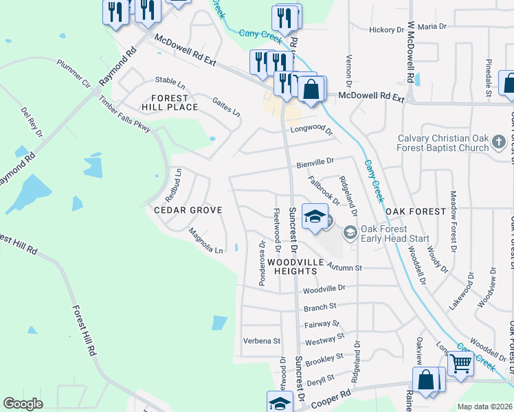 map of restaurants, bars, coffee shops, grocery stores, and more near 1935 Smallwood Street in Jackson