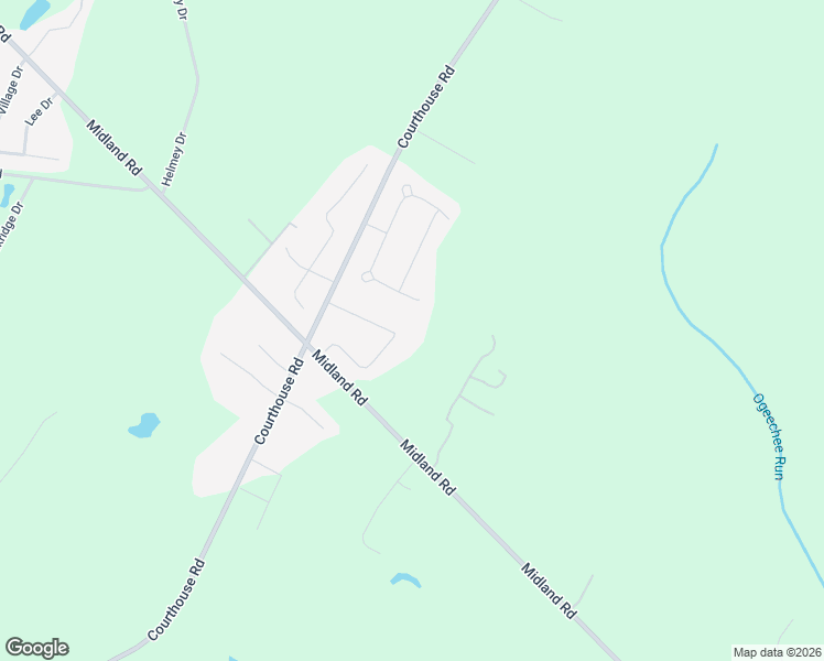 map of restaurants, bars, coffee shops, grocery stores, and more near 113 Warner Dr in Guyton