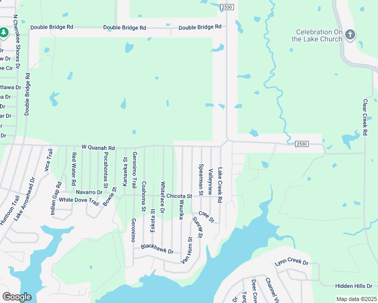 map of restaurants, bars, coffee shops, grocery stores, and more near 105 Sunray Street in Mabank
