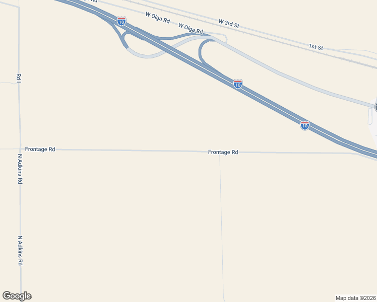 map of restaurants, bars, coffee shops, grocery stores, and more near Frontage Road in San Simon