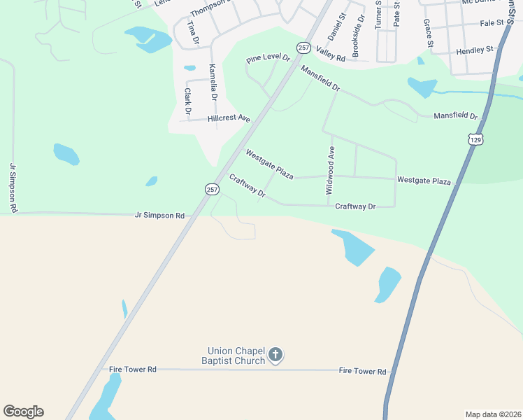 map of restaurants, bars, coffee shops, grocery stores, and more near 17 Cole Drive in Hawkinsville