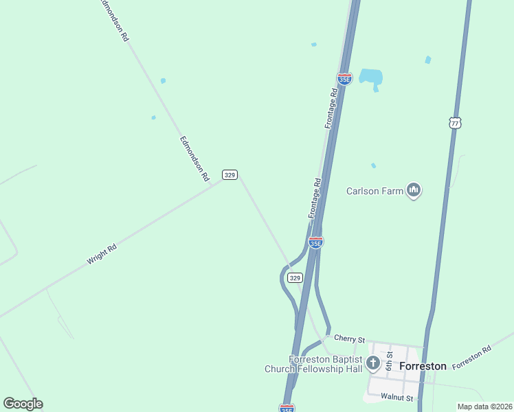 map of restaurants, bars, coffee shops, grocery stores, and more near Farm to Market Road 329 in Waxahachie
