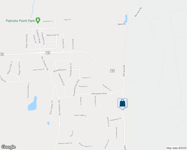 map of restaurants, bars, coffee shops, grocery stores, and more near 23 Cotton Court in Fort Mitchell