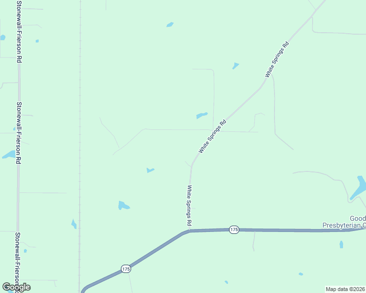 map of restaurants, bars, coffee shops, grocery stores, and more near Dusty Trail in Frierson