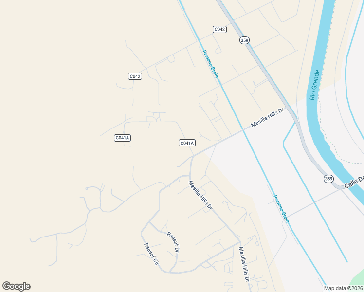 map of restaurants, bars, coffee shops, grocery stores, and more near 5719 Mauer Road in Las Cruces