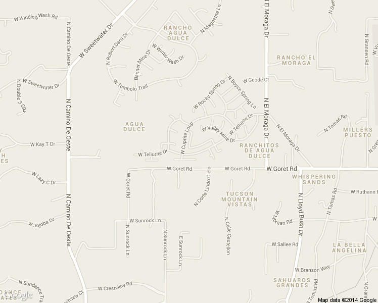 map of restaurants, bars, coffee shops, grocery stores, and more near 4107 West Still Canyon Pass in Tucson