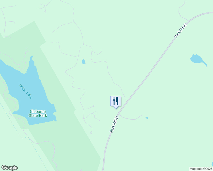 map of restaurants, bars, coffee shops, grocery stores, and more near 8453 Hilltop Drive in Cleburne