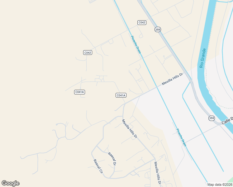 map of restaurants, bars, coffee shops, grocery stores, and more near 5719 Mauer Road in Las Cruces