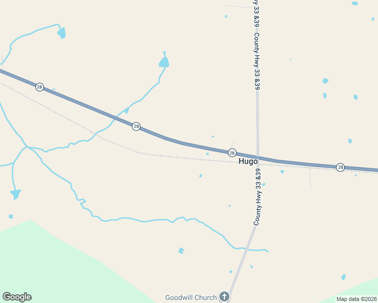 map of restaurants, bars, coffee shops, grocery stores, and more near 10525 Alabama 28 in Linden