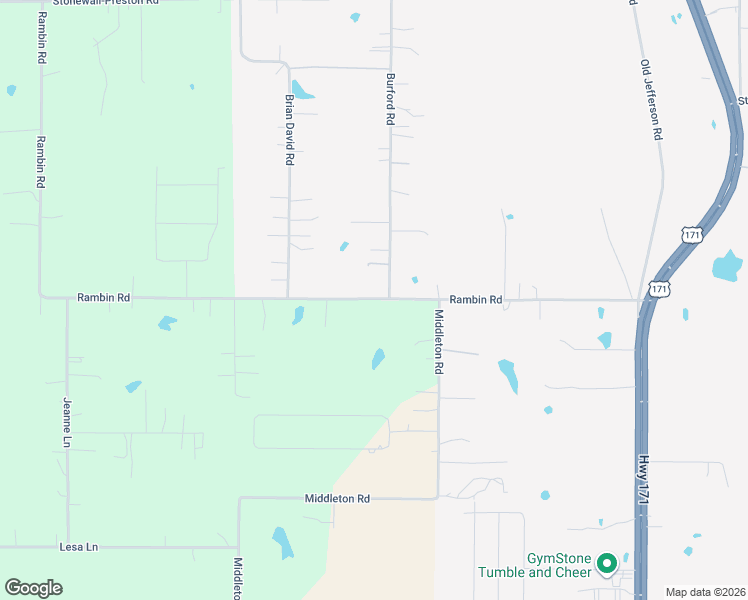 map of restaurants, bars, coffee shops, grocery stores, and more near 480 Rambin Road in Stonewall