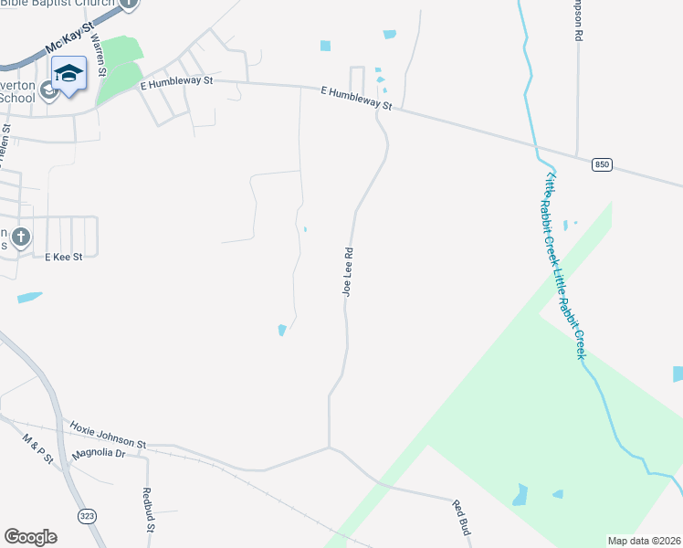 map of restaurants, bars, coffee shops, grocery stores, and more near 416 Joe Lee Road in Overton
