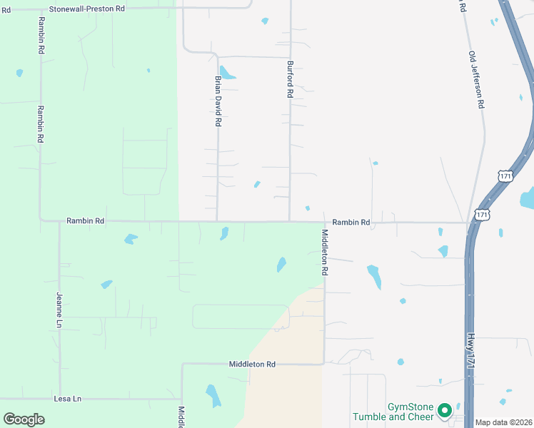 map of restaurants, bars, coffee shops, grocery stores, and more near 480 Rambin Road in Stonewall