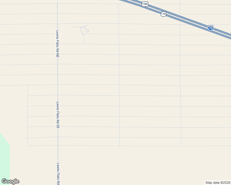map of restaurants, bars, coffee shops, grocery stores, and more near Aurora Road Southeast in Deming