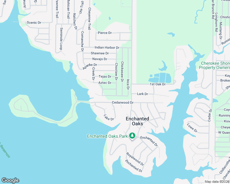 map of restaurants, bars, coffee shops, grocery stores, and more near 6102 Ottawa Trail in Mabank