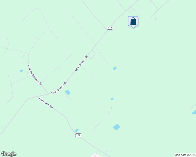 map of restaurants, bars, coffee shops, grocery stores, and more near 1363 Low Ground Road in Guyton