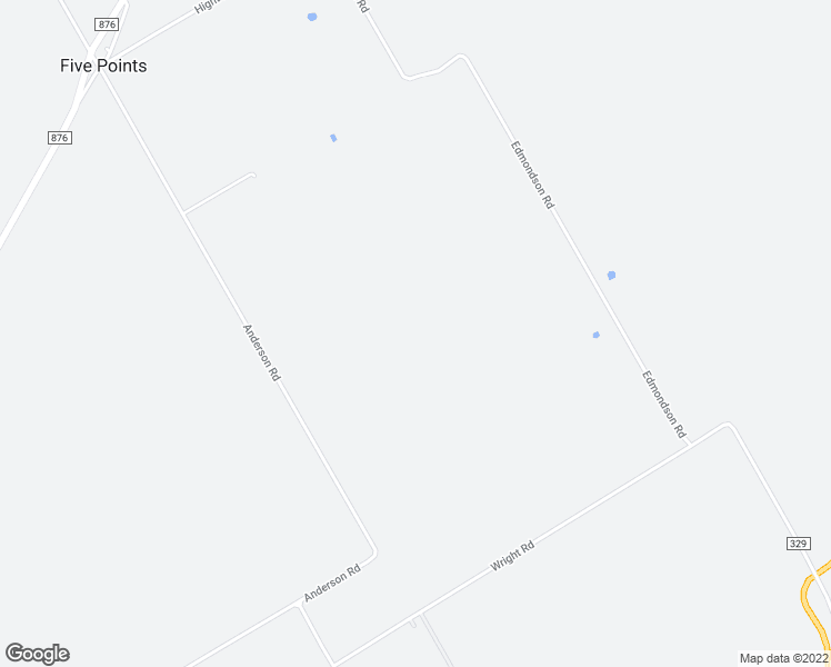 map of restaurants, bars, coffee shops, grocery stores, and more near 501 Anderson Road in Waxahachie