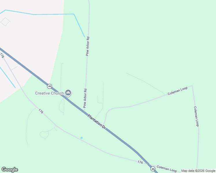 map of restaurants, bars, coffee shops, grocery stores, and more near Unnamed Road in Hardeeville