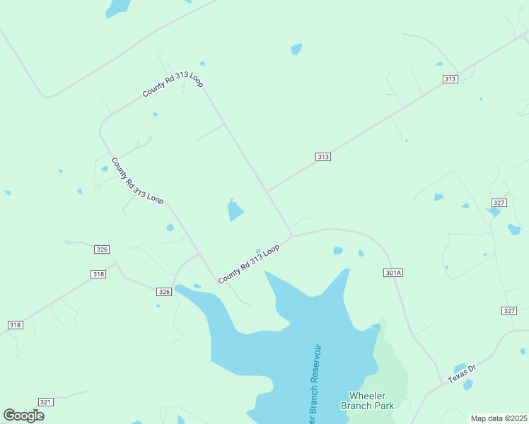 map of restaurants, bars, coffee shops, grocery stores, and more near 4606 County Road 313 Loop in Glen Rose