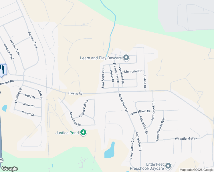 map of restaurants, bars, coffee shops, grocery stores, and more near 40 Old Glory Way in Fort Mitchell