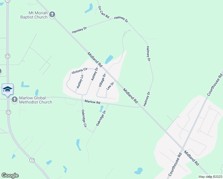 map of restaurants, bars, coffee shops, grocery stores, and more near 113 Lee Drive in Guyton