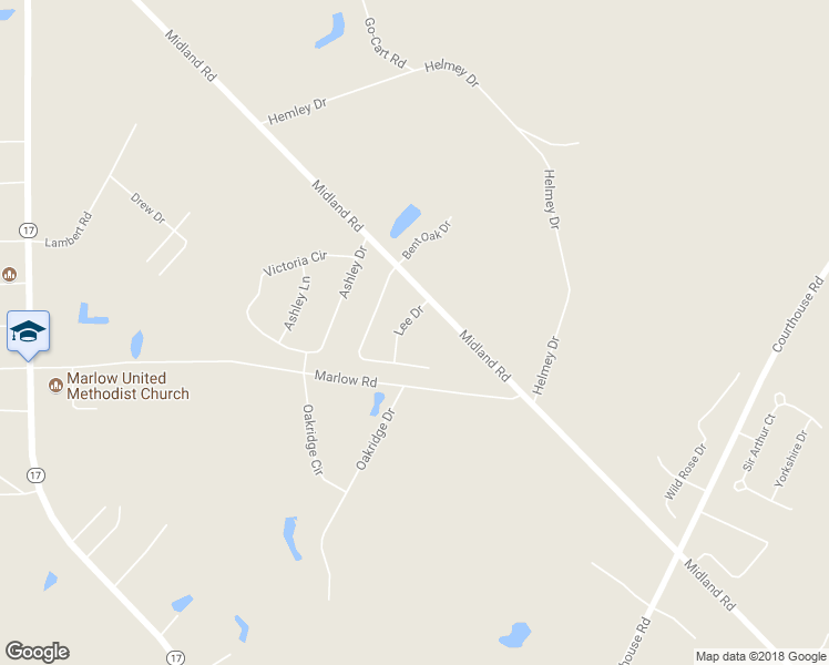 map of restaurants, bars, coffee shops, grocery stores, and more near 105 Lee Drive in Guyton